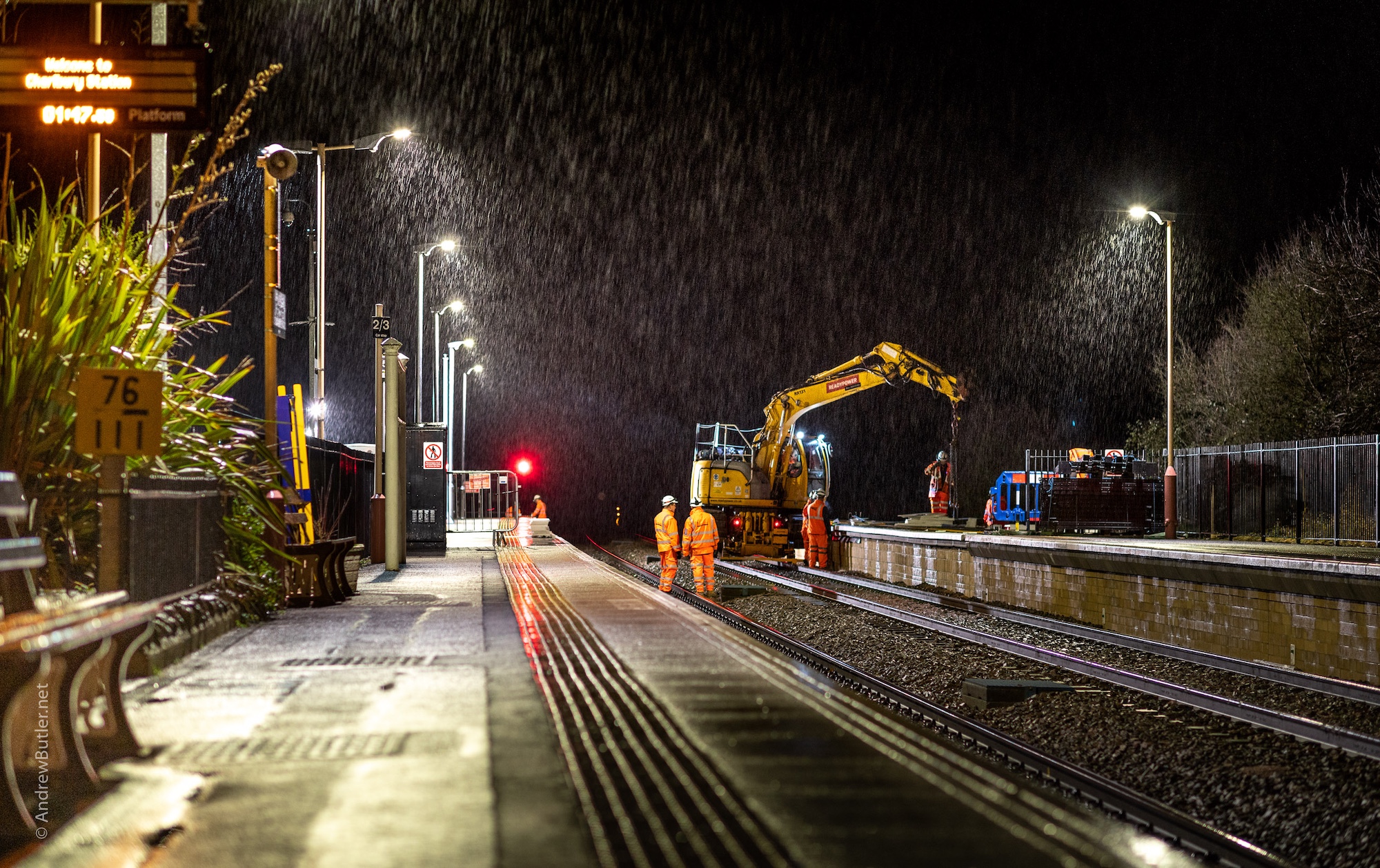 Night Engineering Photography